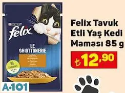 FELİX TAVUK ETLİ YAŞ KEDİ MAMASI FELİX TAVUK ETLİ YAŞ KEDİ MAMASI